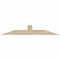 Ekena Millwork Portland Rough Sawn Timber Gable Bracket, Douglas Fir, 48"W x 8"H x 2"D x 4"F, 4/12 Pitch GBW048X08X0204POR00RDF - alternate 1
